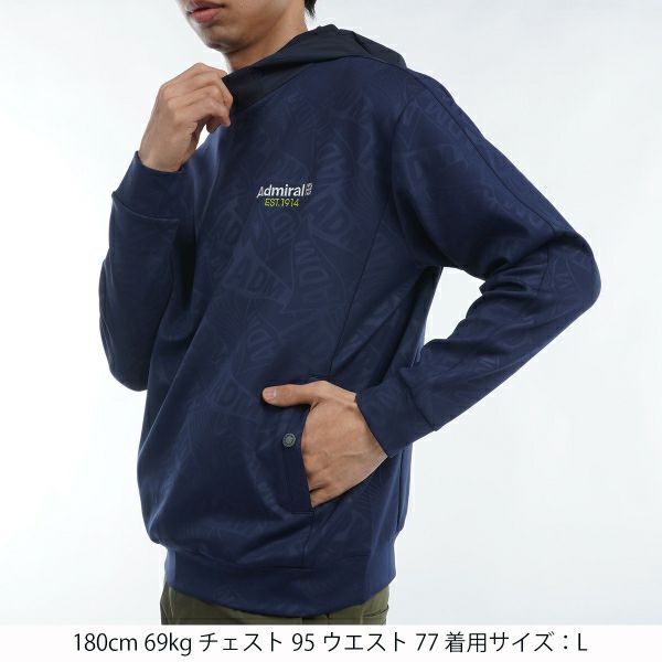 ツアーティー TOUR TEE メンズ メンズ エンボスロゴ ダンボールパーカ ADMA451 詳細8