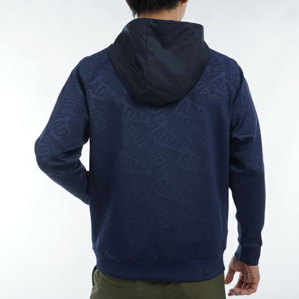 ツアーティー TOUR TEE メンズ メンズ エンボスロゴ ダンボールパーカ ADMA451 詳細9