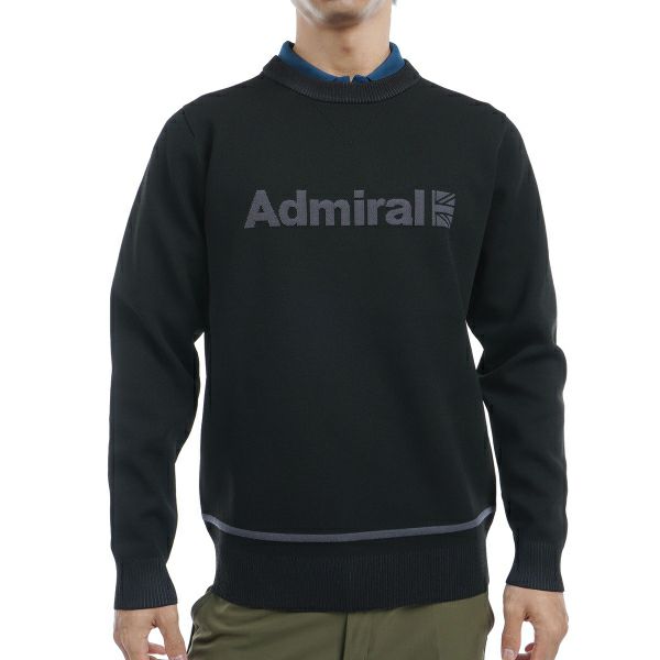 40%OFF】[アドミラル ゴルフ]メンズ フラッグロゴ クルーネック