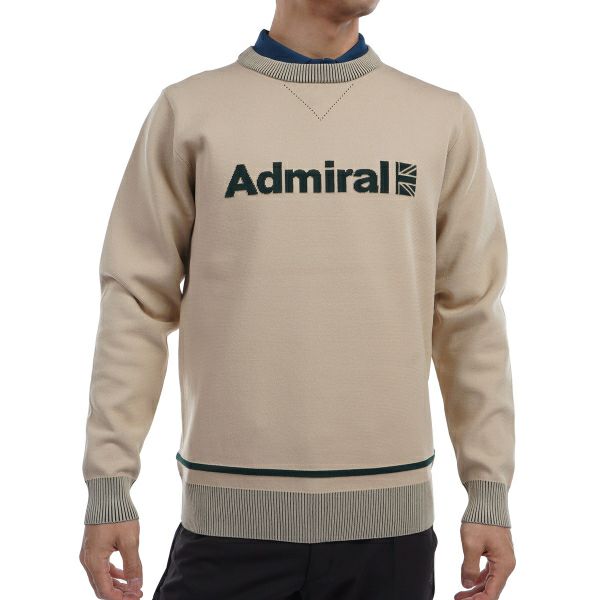 ツアーティー TOUR TEE メンズ メンズ フラッグロゴ クルーネックセーター ADMA452 詳細3