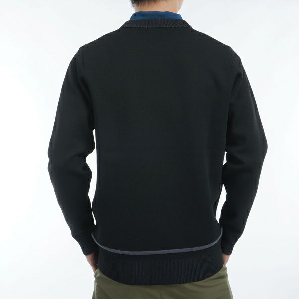 ツアーティー TOUR TEE メンズ メンズ フラッグロゴ クルーネックセーター ADMA452 詳細6