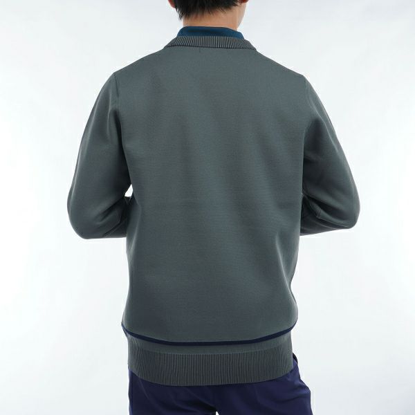 ツアーティー TOUR TEE メンズ メンズ フラッグロゴ クルーネックセーター ADMA452 詳細8