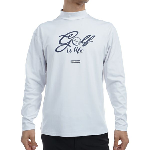 ツアーティー TOUR TEE メンズ メンズ ストレッチロングスリーブ モックネックシャツ ADMA455 詳細2