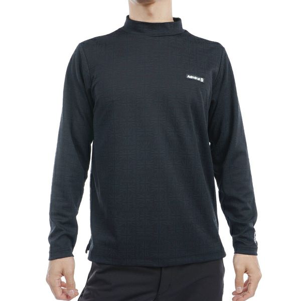 ツアーティー TOUR TEE メンズ メンズ UJジャガード ロングスリーブ モックネックシャツ ADMA456 詳細1