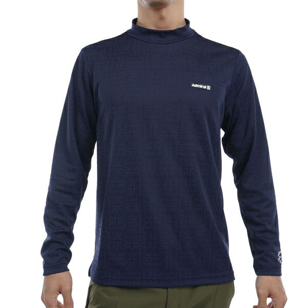 ツアーティー TOUR TEE メンズ メンズ UJジャガード ロングスリーブ モックネックシャツ ADMA456 詳細3
