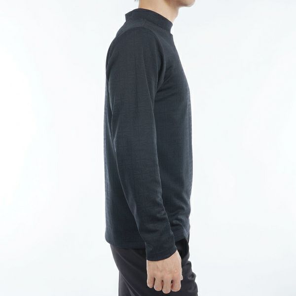 ツアーティー TOUR TEE メンズ メンズ UJジャガード ロングスリーブ モックネックシャツ ADMA456 詳細14