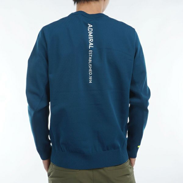 ツアーティー TOUR TEE メンズ メンズ ロゴジャガード クルーネックセーター ADMA460 詳細5