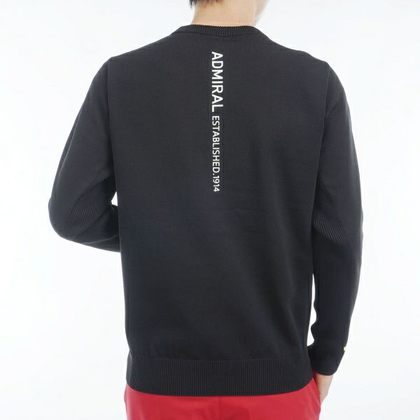 ツアーティー TOUR TEE メンズ メンズ ロゴジャガード クルーネックセーター ADMA460 詳細9