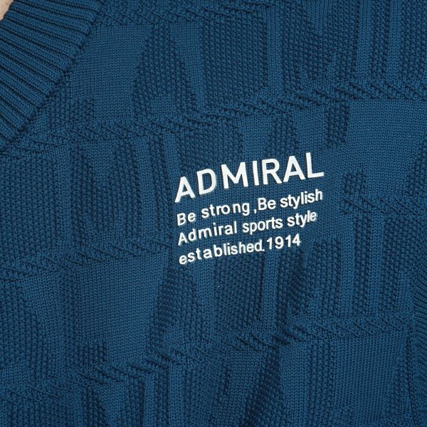 ツアーティー TOUR TEE メンズ メンズ ロゴジャガード クルーネックセーター ADMA460 詳細15