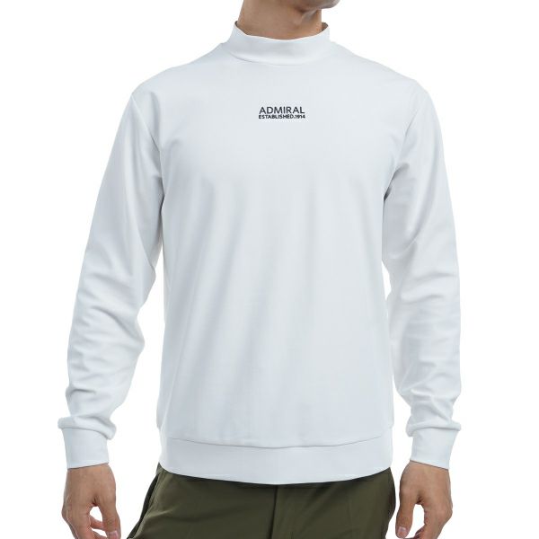 ツアーティー TOUR TEE メンズ メンズ ミニワッフル ロングスリーブ モックネックシャツ ADMA462 詳細1