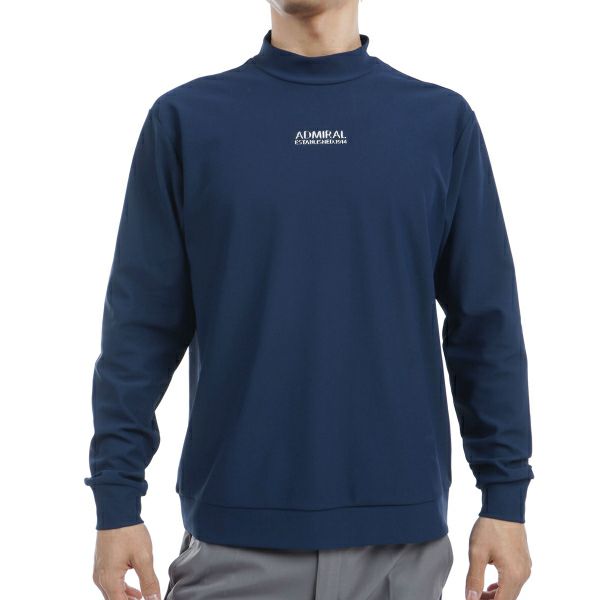 ツアーティー TOUR TEE メンズ メンズ ミニワッフル ロングスリーブ モックネックシャツ ADMA462 詳細3