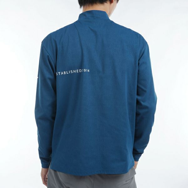 ADMIRAL GOLF アドミラルゴルフ 長袖モックネックシャツ メンズ 30％OFF】[アドミラル ゴルフ]メンズ 裏起毛 モックネックシャツ