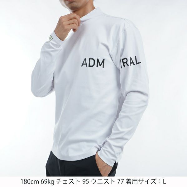 【24時間以内/匿名配送】新品 アドミラルゴルフ メンズ モックネック XL 24時間以内/匿名配送】新品 アドミラルゴルフ メンズ モック