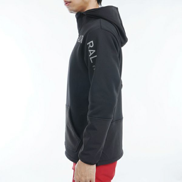 ツアーティー TOUR TEE メンズ メンズ ロゴ ハイブリッドパーカー ADMA465 詳細10