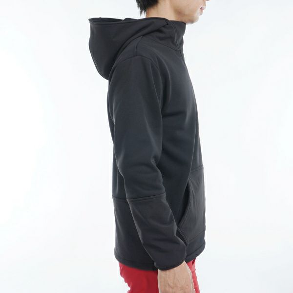 ツアーティー TOUR TEE メンズ メンズ ロゴ ハイブリッドパーカー ADMA465 詳細11