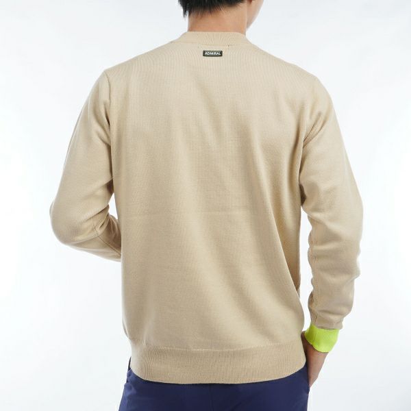 40%OFF】[アドミラル ゴルフ]メンズ ラインロゴ モックネック