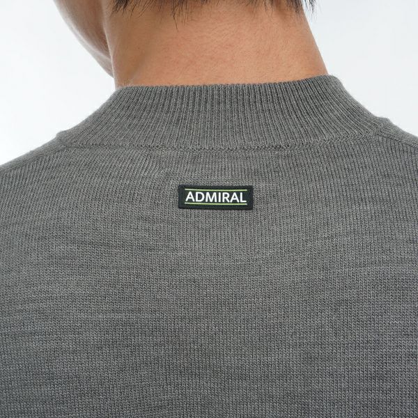ツアーティー TOUR TEE メンズ メンズ ラインロゴ モックネックセーター ADMA466 詳細16