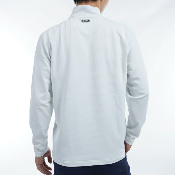 ツアーティー TOUR TEE メンズ メンズ 裏起毛 ロングスリーブハーフジップシャツ ADMA467 詳細4