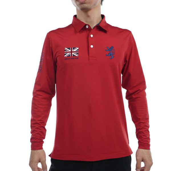 ツアーティー TOUR TEE メンズ メンズ フラッグ ロングスリーブシャツ ADMA474 詳細4