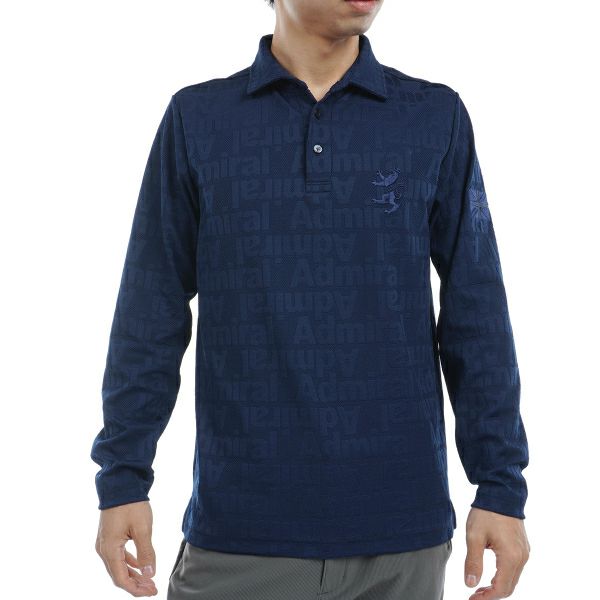 Admiral 長袖 Tシャツ L ブルー　ATMA150 Admiral 長袖 Tシャツ L ブルー ATMA150