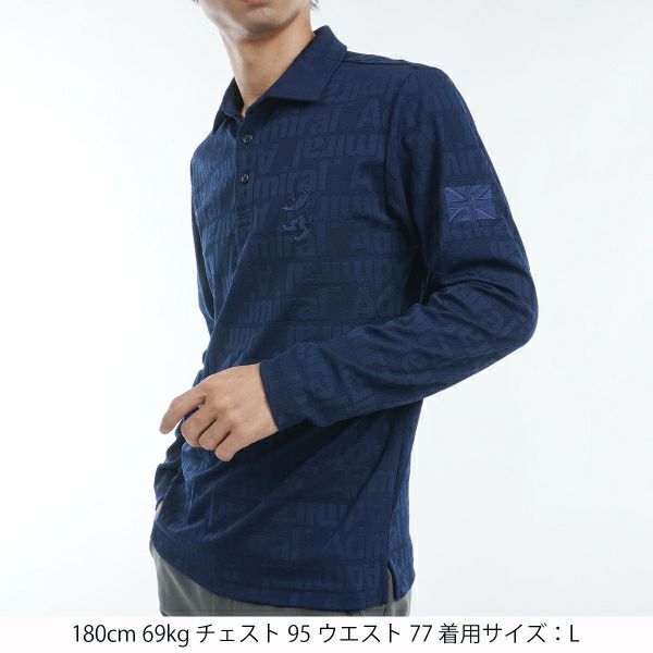 ツアーティー TOUR TEE メンズ メンズ トーナルビッグランパント ロングスリーブシャツ ADMA475 詳細11