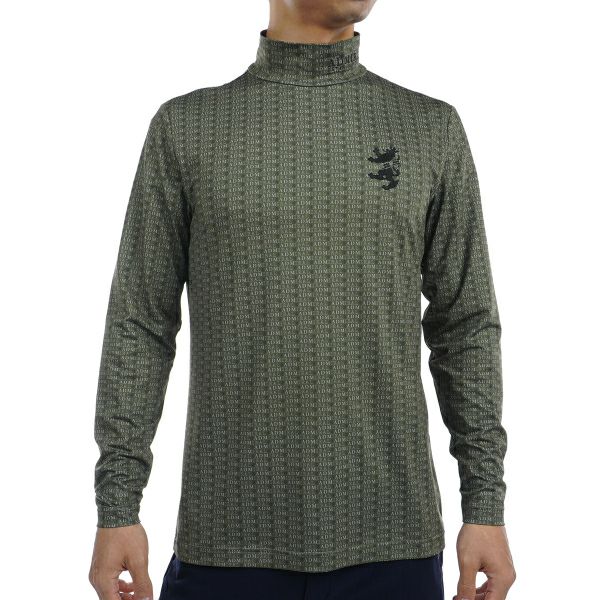 ツアーティー TOUR TEE メンズ メンズ ビッグランパント 裏起毛ハイネックシャツ ADMA476 詳細3