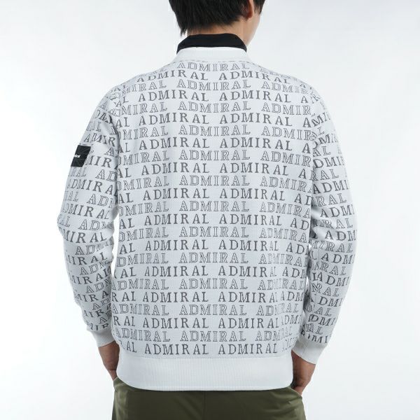 ツアーティー TOUR TEE メンズ メンズ ビッグランパント ロゴジャガード モックネックセーター ADMA480 詳細6