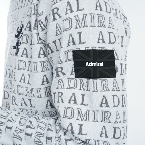 ツアーティー TOUR TEE メンズ メンズ ビッグランパント ロゴジャガード モックネックセーター ADMA480 詳細15