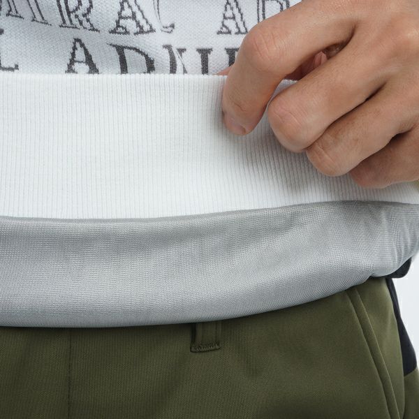 ツアーティー TOUR TEE メンズ メンズ ビッグランパント ロゴジャガード モックネックセーター ADMA480 詳細18