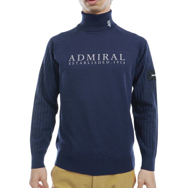 ツアーティー TOUR TEE メンズ メンズ 2段ロゴ タートルセーター ADMA481 詳細1
