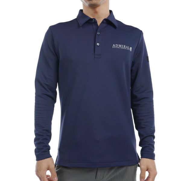40%OFF】[アドミラル ゴルフ]メンズ 裏起毛 ロングスリーブシャツ