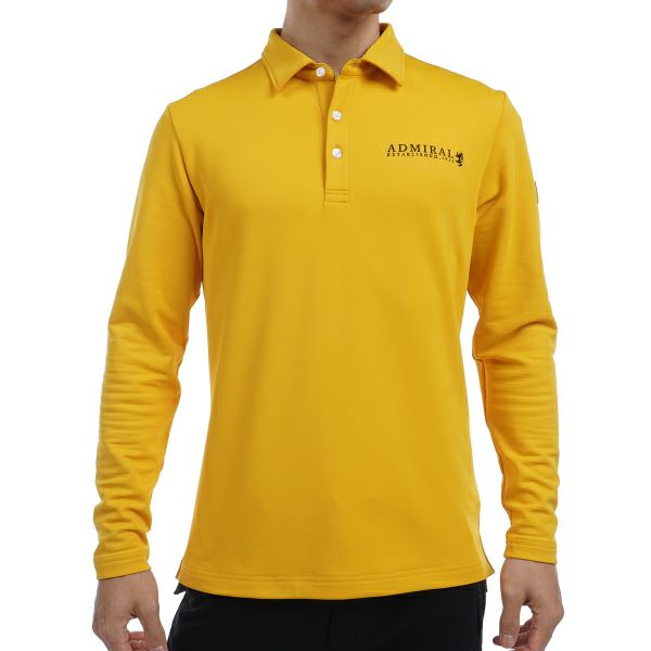 40%OFF】[アドミラル ゴルフ]メンズ 裏起毛 ロングスリーブシャツ