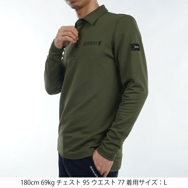 ツアーティー TOUR TEE メンズ メンズ 裏起毛 ロングスリーブシャツ ADMA482 詳細6