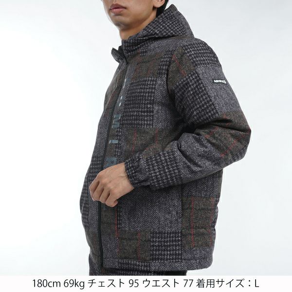 40%OFF】[アドミラル ゴルフ]メンズ 軽量中綿 フーデッド