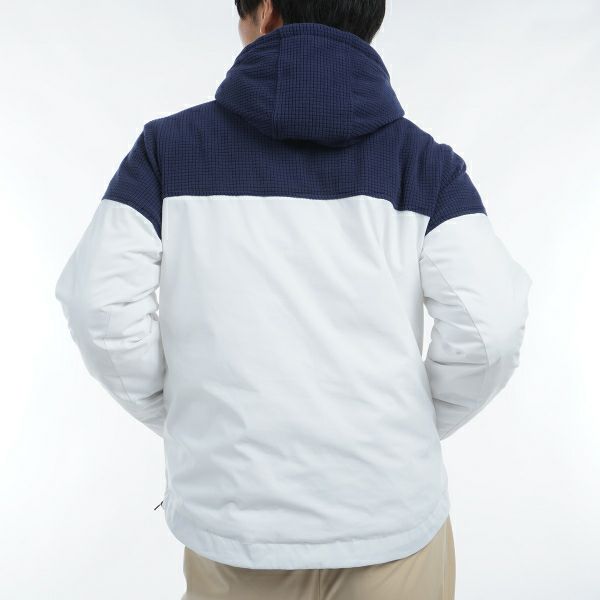 30％OFF】[アドミラル ゴルフ]メンズ ボアミックス 中綿ハーフ
