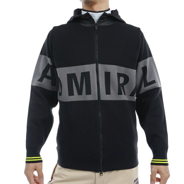 ツアーティー TOUR TEE メンズ メンズ 防風裏地付 フルジップニットジャケット ADMA491 詳細2