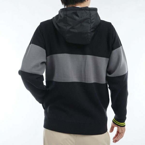 ツアーティー TOUR TEE メンズ メンズ 防風裏地付 フルジップニットジャケット ADMA491 詳細7