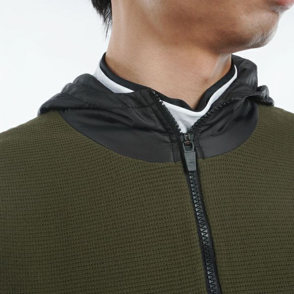 ツアーティー TOUR TEE メンズ メンズ 防風裏地付 フルジップニットジャケット ADMA491 詳細14