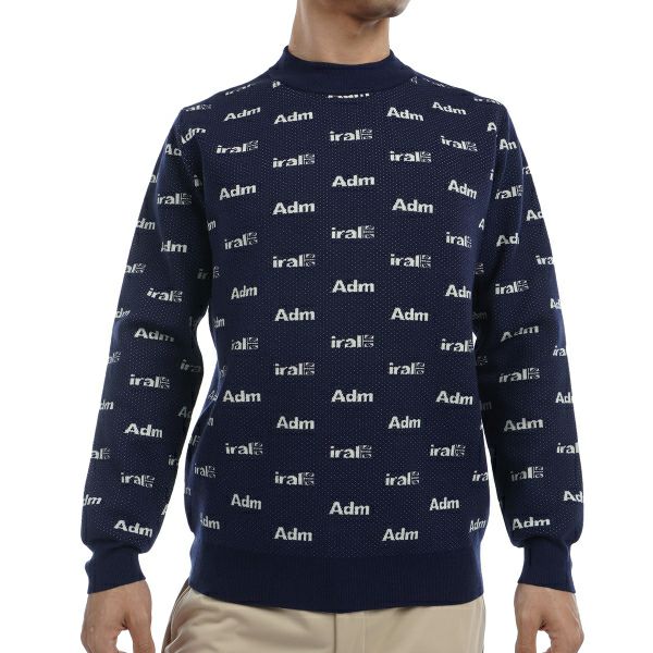 ツアーティー TOUR TEE メンズ メンズ ロゴツイーディー モックセーター ADMA493 詳細4