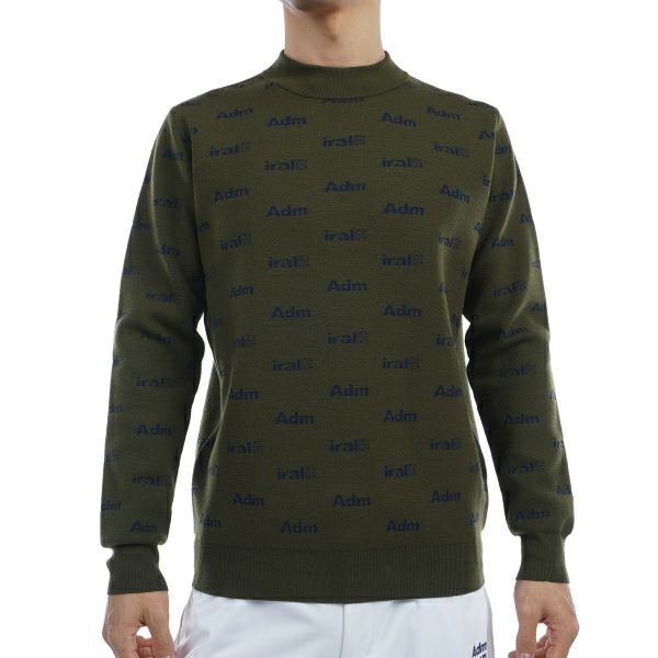 ツアーティー TOUR TEE メンズ メンズ ロゴツイーディー モックセーター ADMA493 詳細5