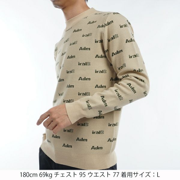 ツアーティー TOUR TEE メンズ メンズ ロゴツイーディー モックセーター ADMA493 詳細10