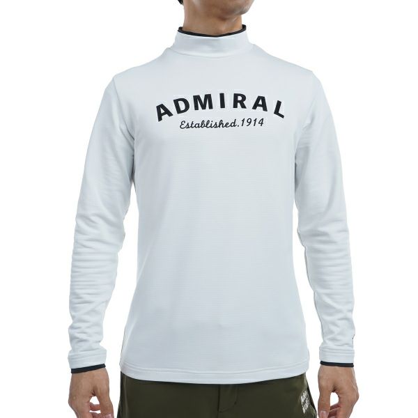 30％OFF】[アドミラル ゴルフ]メンズ 裏起毛 モックネックシャツ