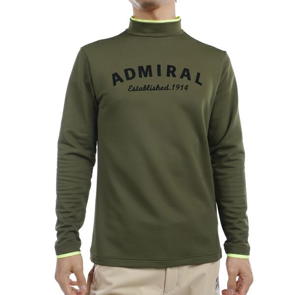 30％OFF】[アドミラル ゴルフ]メンズ 裏起毛 モックネックシャツ