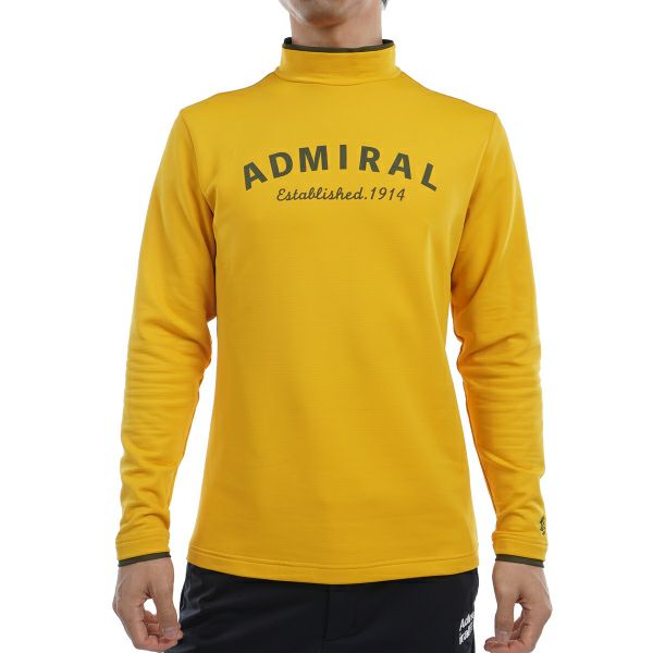 30％OFF】[アドミラル ゴルフ]メンズ 裏起毛 モックネックシャツ