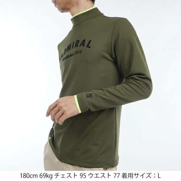 ツアーティー TOUR TEE メンズ メンズ 裏起毛 モックネックシャツ ADMA494 詳細12