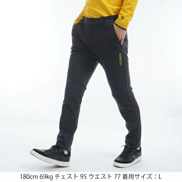 ツアーティー TOUR TEE メンズ メンズ ハイテンション裏起毛 テーパードパンツ ADMA495 詳細4