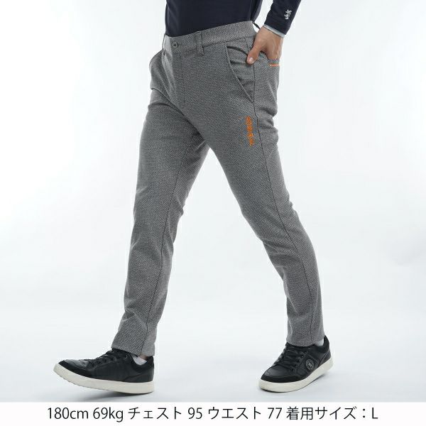ツアーティー TOUR TEE メンズ メンズ ハイテンション裏起毛 テーパードパンツ ADMA495 詳細6
