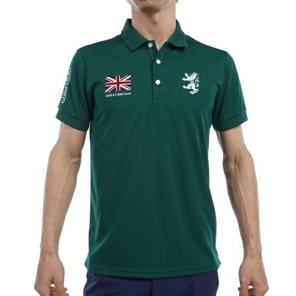 ツアーティー TOUR TEE メンズ メンズ フラッグ ポロシャツ ADMA497 詳細6