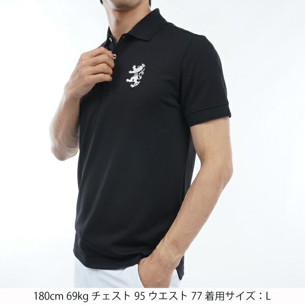 ツアーティー TOUR TEE メンズ メンズ フラッグ ポロシャツ ADMA497 詳細9