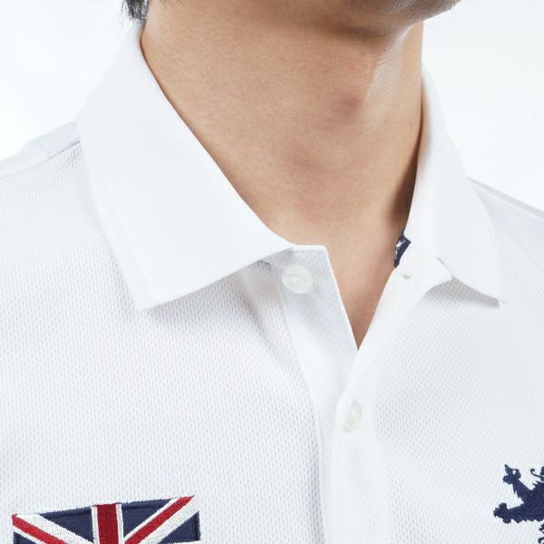 ツアーティー TOUR TEE メンズ メンズ フラッグ ポロシャツ ADMA497 詳細24